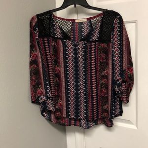 Multi colored blouse